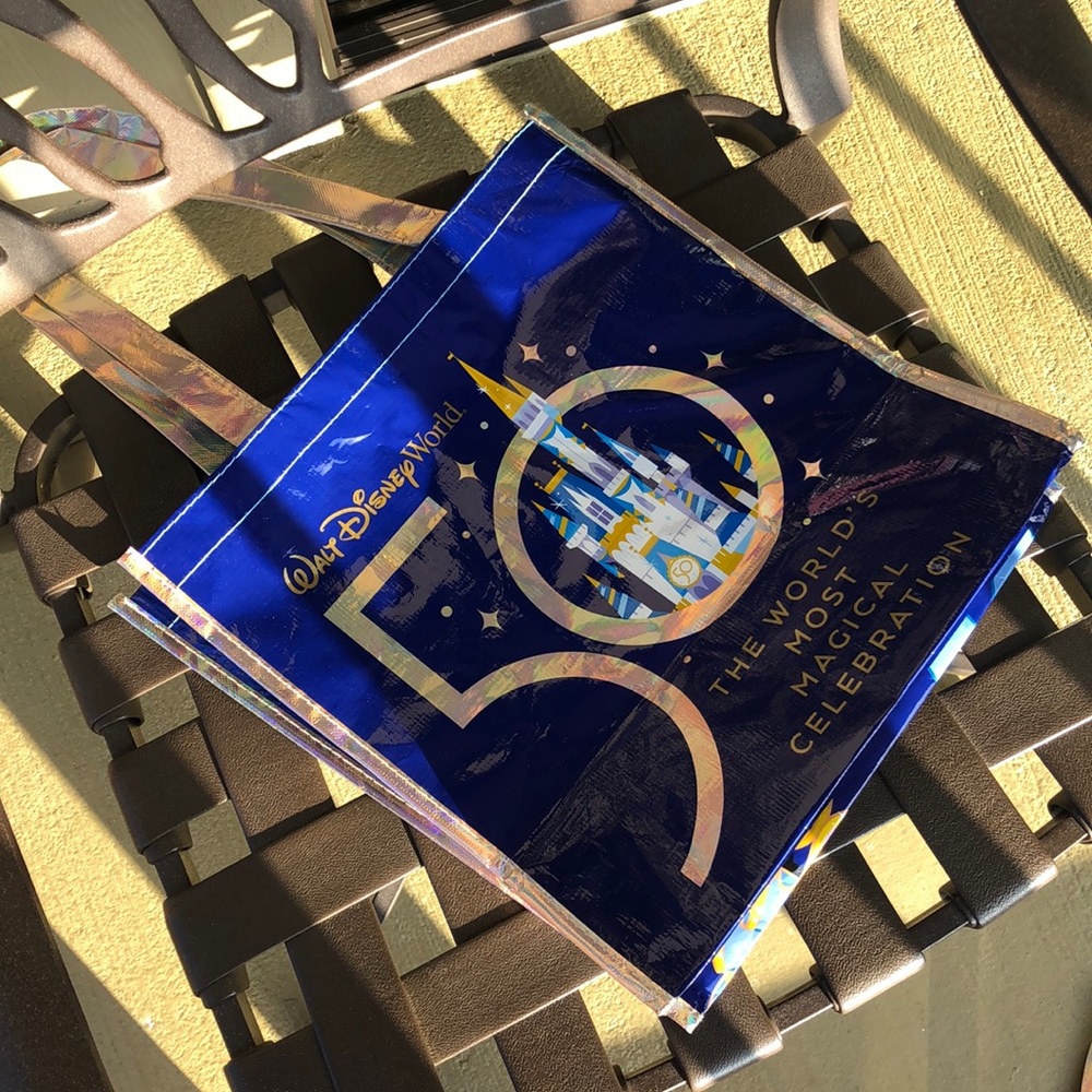 Disney World Parks 50th Anniversary Reusable Bag